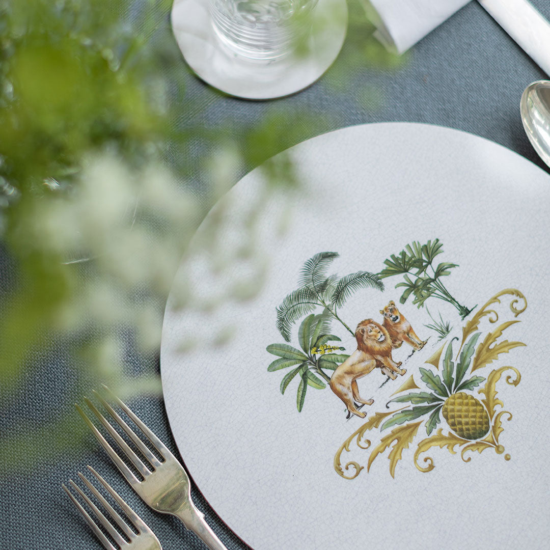 CLUB・MATTERS　アウト•オブ•アフリカ　サービングマット Out Of Africa Table Mats Set 2- CLUB MATTERS - Tableware