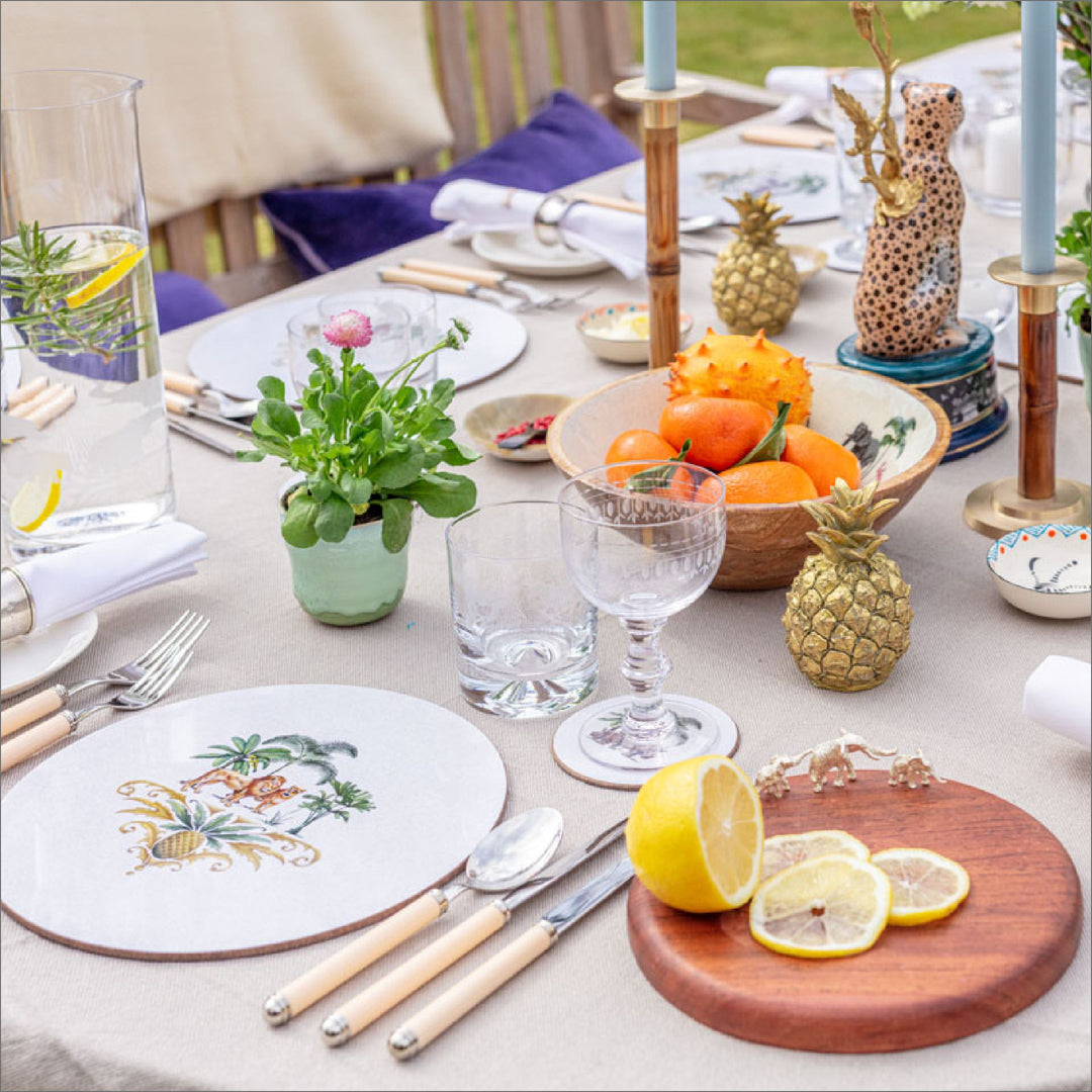 Out Of Africa Table Mats Set 2- CLUB MATTERS - Tableware Out Of Africa Table Mats Set 2- CLUB MATTERS - Tableware