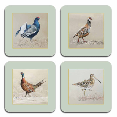 Game Birds Coasters - club matters