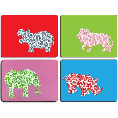 African Animals Table Mats - club matters