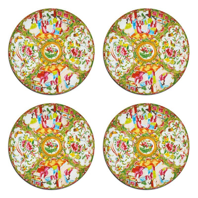 Chinese Famille Rose Coasters - club matters