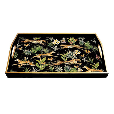 Jungle Fever Lacquered Tray - club matters