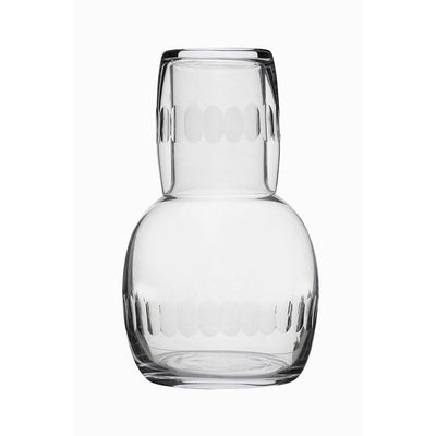 Lens Crystal Carafe And Glass - club matters