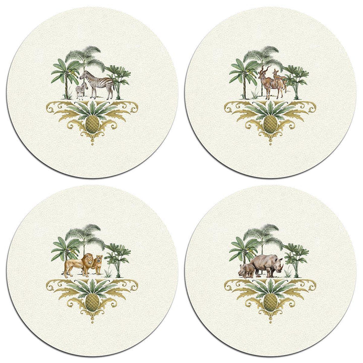 CLUB・MATTERS　アウト•オブ•アフリカ　サービングマット Out Of Africa Table Mats - Set 2 - Club Matters