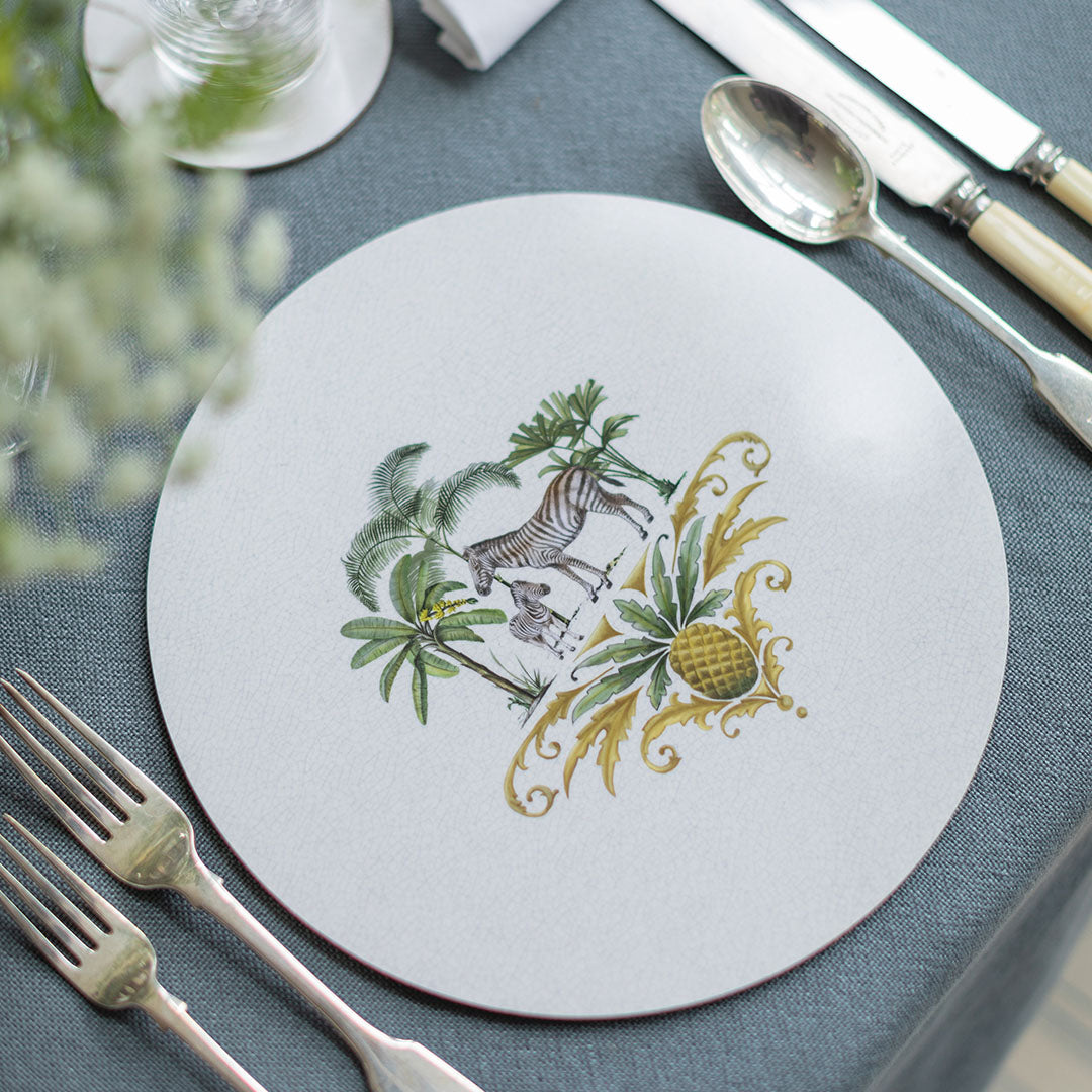 CLUB・MATTERS　アウト•オブ•アフリカ　サービングマット Out Of Africa Table Mats Set 2- CLUB MATTERS - Tableware