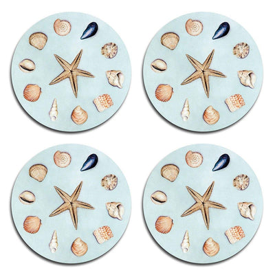 Sea Shell Coasters - club matters